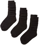 Thumbnail for your product : Ecco Tipped Cuff Dress Sock - 3 pack