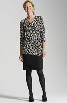 Thumbnail for your product : J. Jill Wearever printed side-drape top