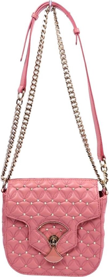 Bulgari Bvlgari Divas' Dream Medium Quilted Leather Crossbody Bag