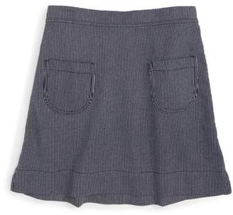 Tea Collection Monaka Engineer Stripe Skirt (Toddler Girls)