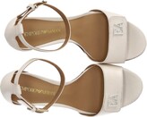 Thumbnail for your product : Emporio Armani Ivory Heeled Sandal