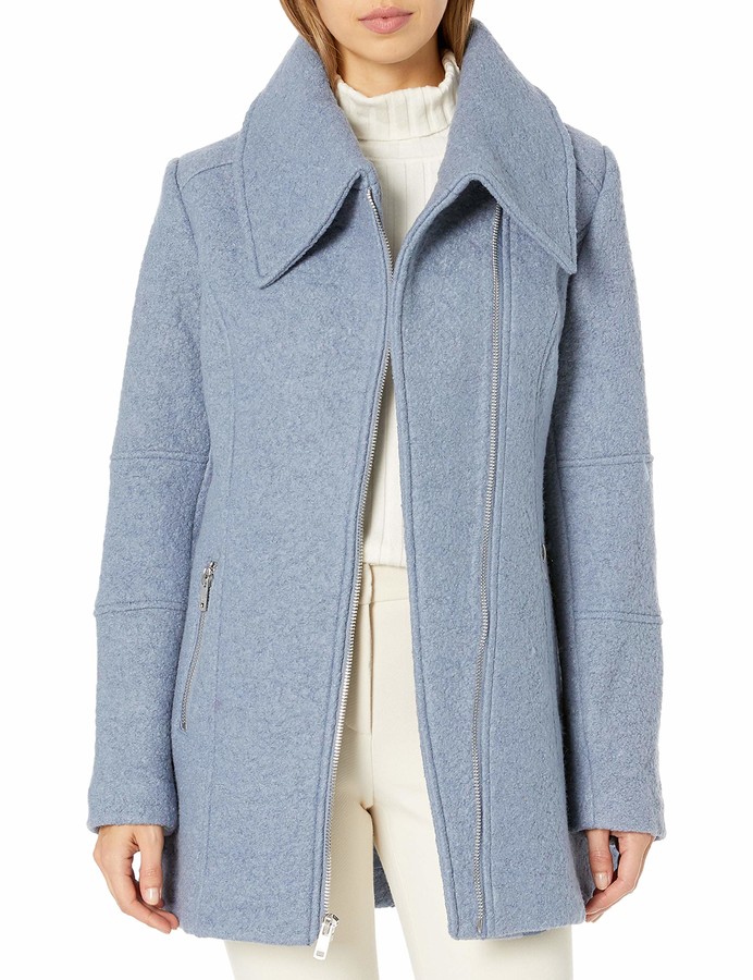 kenneth cole envelope collar coat