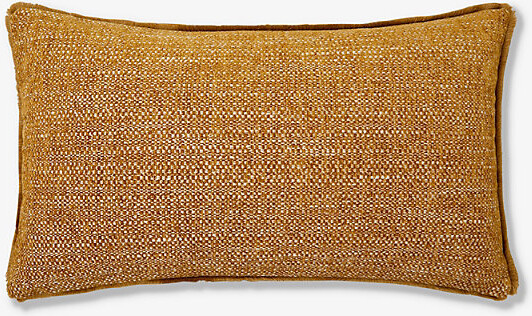 Yves Delorme Ocre Geode Chenille-Weave Cushion Cover 57cm x 33cm 1 Size