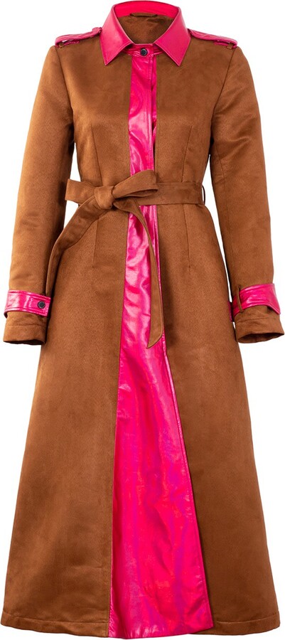 Yvette LIBBY N'guyen Paris Women - Trench Coat - Nubuck Leather - Kay ...