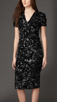 Thumbnail for your product : Burberry Crushed Sequin Dress