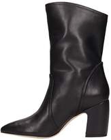 Thumbnail for your product : Sam Edelman Black Leather Hartley Ankle Boots