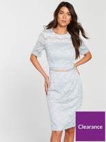 Thumbnail for your product : Phase Eight Gerda Lace Dress - Pale Blue