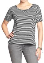 Thumbnail for your product : Old Navy Women's Striped Square Tees