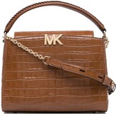 Thumbnail for your product : MICHAEL Michael Kors Karlie crocodile-embossed leather satchel