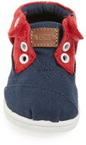 Thumbnail for your product : Toms 'Botas - Tiny' Canvas Bootie (Baby, Walker & Toddler)