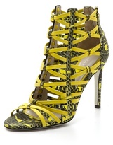 Thumbnail for your product : Jason Wu Snake Print Strappy Sandals