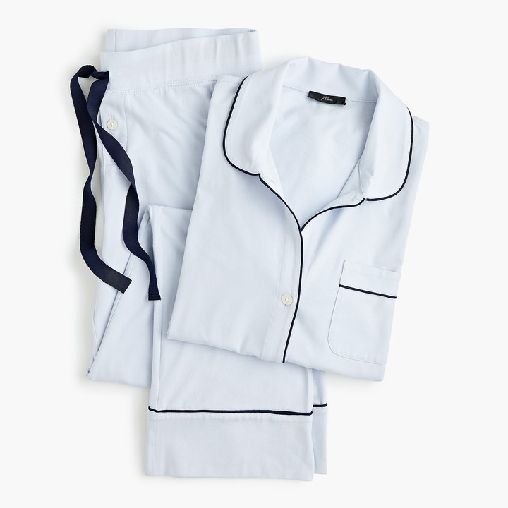 Dreamy long-sleeve cotton pajama set