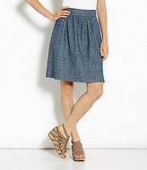Thumbnail for your product : Eileen Fisher Hemp & Organic Cotton Chambray Skirt