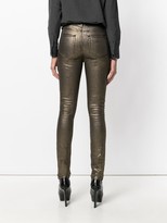 Thumbnail for your product : Saint Laurent Metallic Skinny Trousers