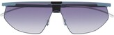 Thumbnail for your product : Mykita Oversized Frame Gradient Sunglasses