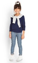 Thumbnail for your product : Forever 21 Polka Dot Print Jeans (Kids)