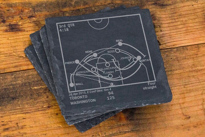 Greatest Wizards Plays Slate Coasters | Set Of 4