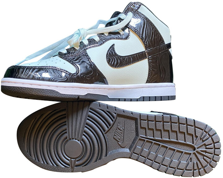 mens black patent leather nike sneakers