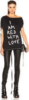 Thumbnail for your product : Ann Demeulemeester Graphic Top