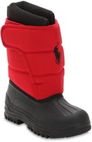 Thumbnail for your product : Ralph Lauren Logo Nylon Canvas Snow Boots
