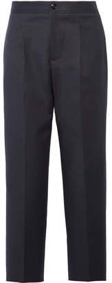 A.P.C. Amalfi Cropped Cotton-blend Straight-leg Pants