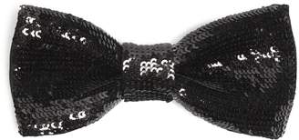 Saint Laurent Sequin-embellished bow tie
