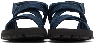 Dries Van Noten Blue Strap Sandals