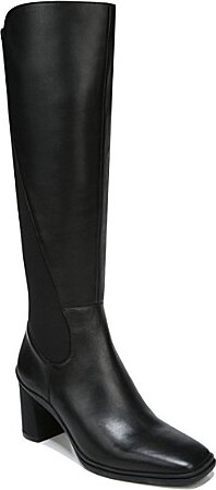 Axel 2 Weatherproof Leather Block Heel Tall Boots