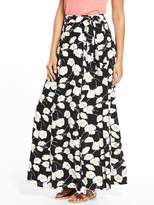 Thumbnail for your product : Very Floral Print Wrap Maxi Skirt