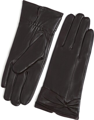 YISEVEN Women's Elegant Lambskin Leather Gloves gift