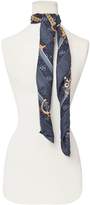 Thumbnail for your product : GUESS Locket logo print silk square scarf