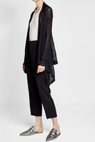 Thumbnail for your product : Rick Owens Cropped High-Waist Pants with Wool