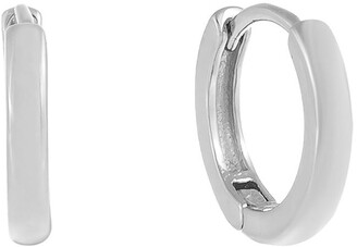 Adina's Jewels Plain Ring Huggie Hoop Earrings - ShopStyle