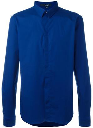 Versus embroidered logo shirt - men - Cotton/Polyester/Spandex/Elastane - 50
