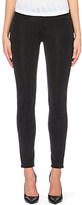 Thumbnail for your product : 7 For All Mankind The Skinny bonded low-rise stretch-denim jeans