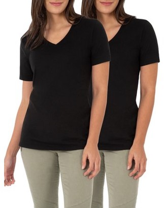 time and tru v neck jumpsuit