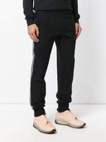 Thumbnail for your product : Lanvin distressed side stripe joggers