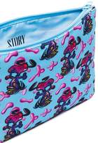 Thumbnail for your product : Private Label blue Snoopy graphic print pouch