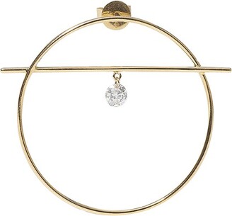 PERSÉE Single earring Fibula 1 diamond