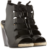 Thumbnail for your product : Pierre Hardy Leather Wedges