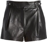 Thumbnail for your product : Paige Colima Leather Shorts