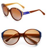 Thumbnail for your product : Marni Oversized Oval Plastic Sunglasses