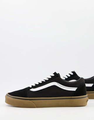 Vans Gum Sole Men's Black Shoes | ShopStyle
