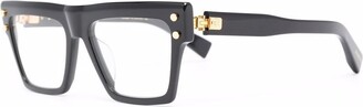Balmain Eyewear Square-Frame Glasses