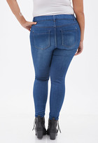 Thumbnail for your product : Forever 21 FOREVER 21+ Plus Size Super-Soft Skinny Jeans