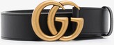 Thumbnail for your product : Gucci Black GG Marmont Leather Belt