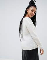 Thumbnail for your product : Pimkie V Neck Ribbed Jumper