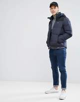 Thumbnail for your product : Jack Wills Boreham Contrast Yoke Jacket With Hood In Navy