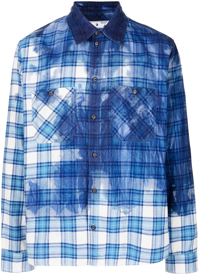 Off-White Check Men's Shirts | Shop the world's largest collection 