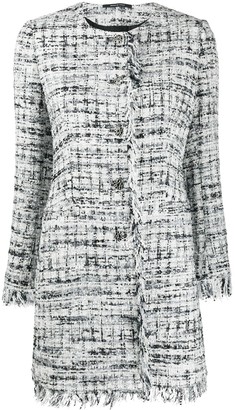 Tagliatore Midi Tweed Coat